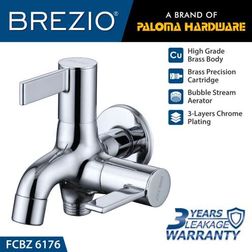 Brezio Fcbz Viona Two Way Tap Kran Cabang Shower Bak Mandi